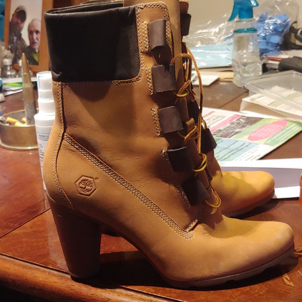 Timberland high heel boots
